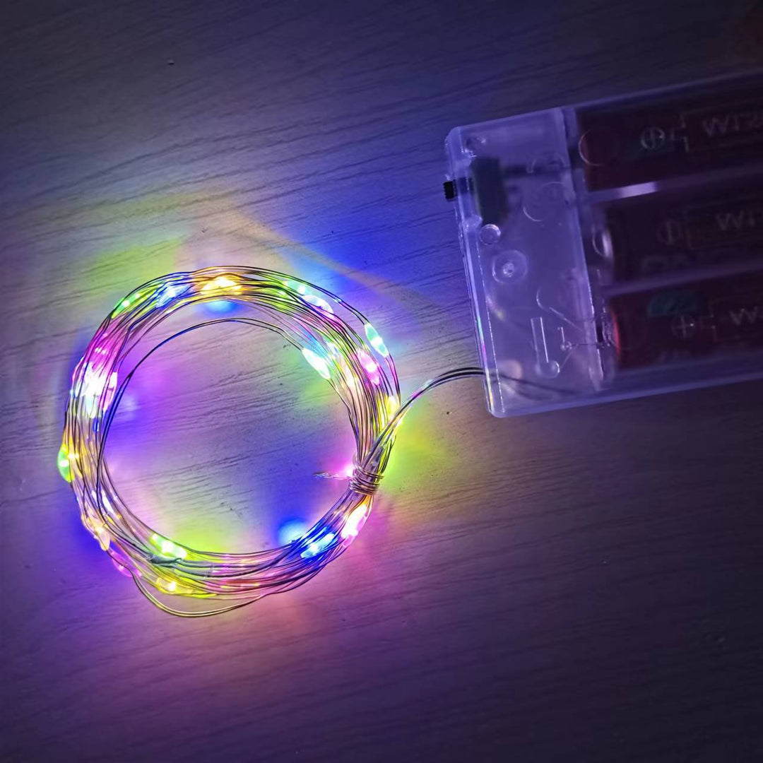 LED-Kupferdraht-Lichterkette für Innen- und Außenbereich