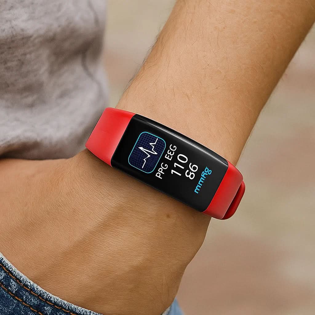 Smartwatch mit EKG- und Blutdruckmessgerät