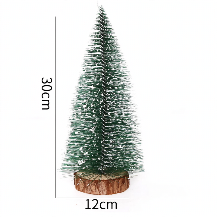Mini-Weihnachtsbaum aus Kiefernnadeln, beschneit, 10-40cm