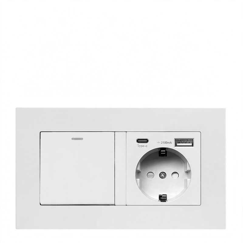 Steckdose 16A europäischer Standard mit USB