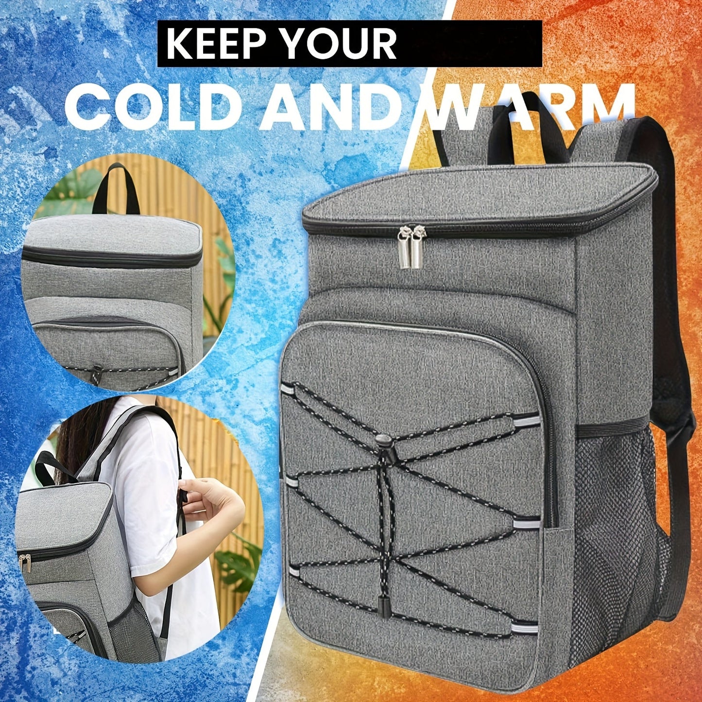 Isolierter Lunch Rucksack 30L | Karnz