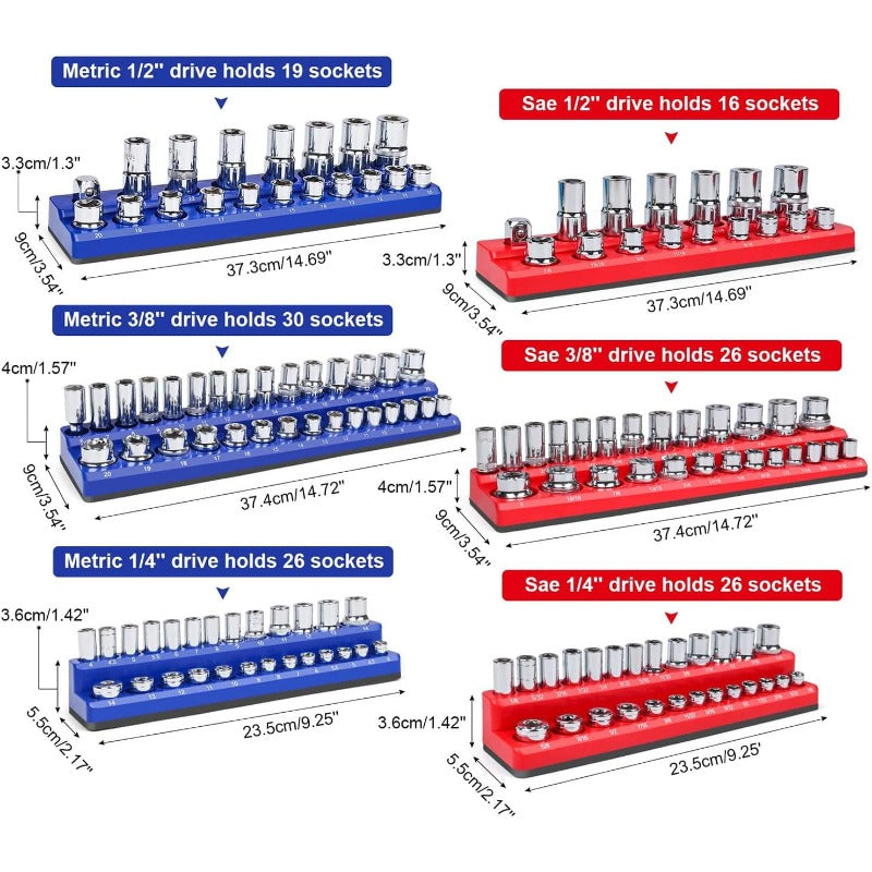 Schwere-Duty Magnetische Steckdose Organizer Schüssel