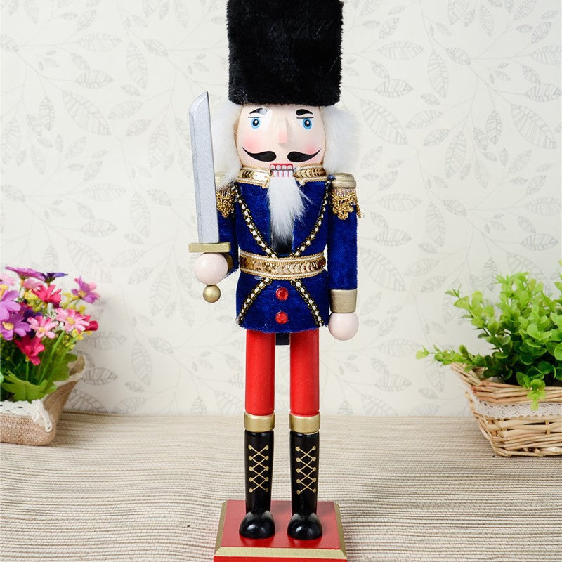 Nussknacker-Figur aus Holz, 38 cm