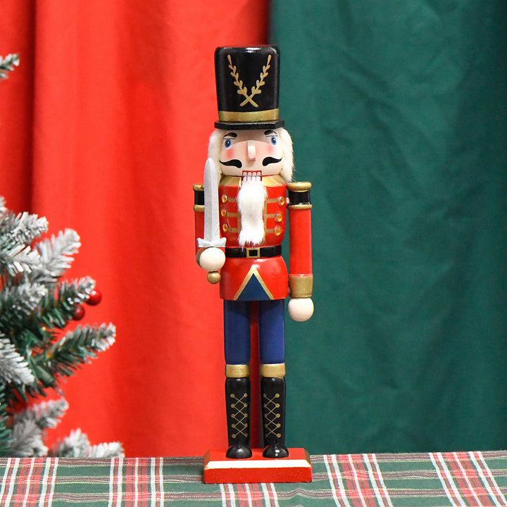 Nussknacker-Soldat aus Holz, 30 cm