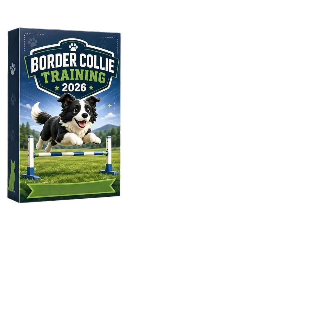 Border Collie Adventskalender aus Acryl