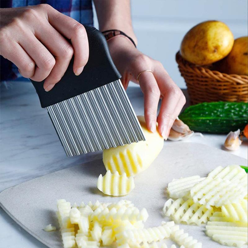 Edelstahl Crinkle Chopper | Karnz