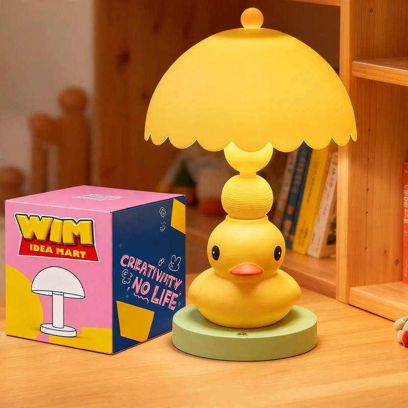 Ente-Tischlampe, modernes Design, Nachttischleuchte