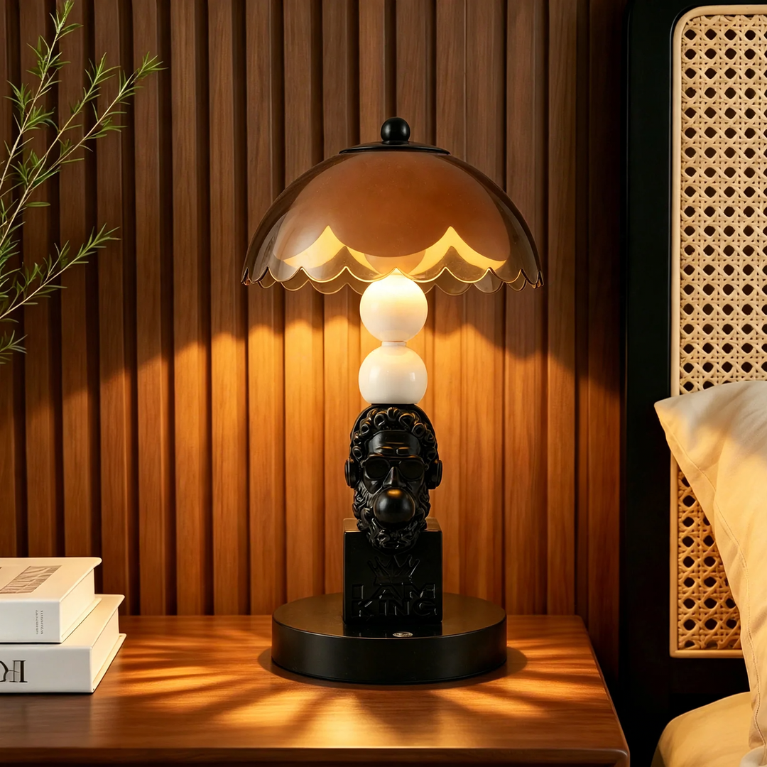 Bubble King Nachttischlampe mit 3 Helligkeitsstufen