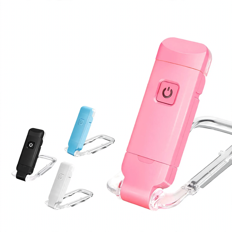 Kompakte USB-Klemmleuchte für Bücher, faltbar