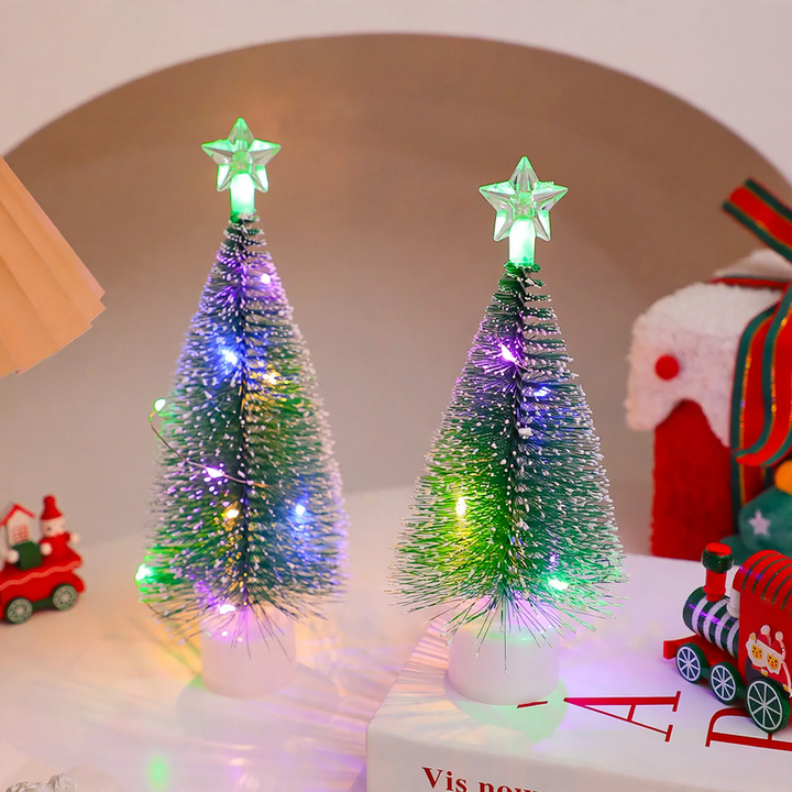Leuchtende Weihnachtsbaum-Dekoration