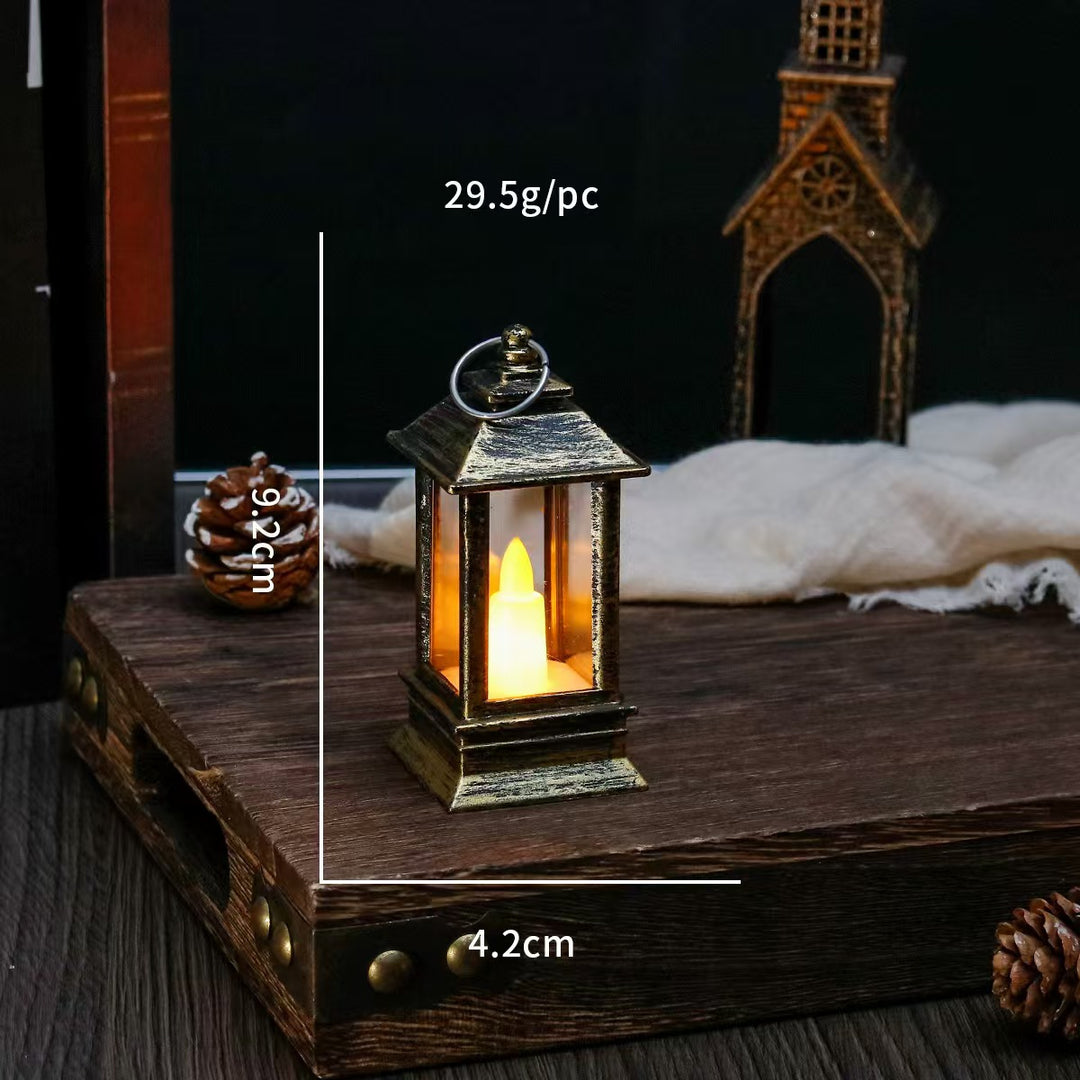Mini-LED-Laterne im Retro-Stil