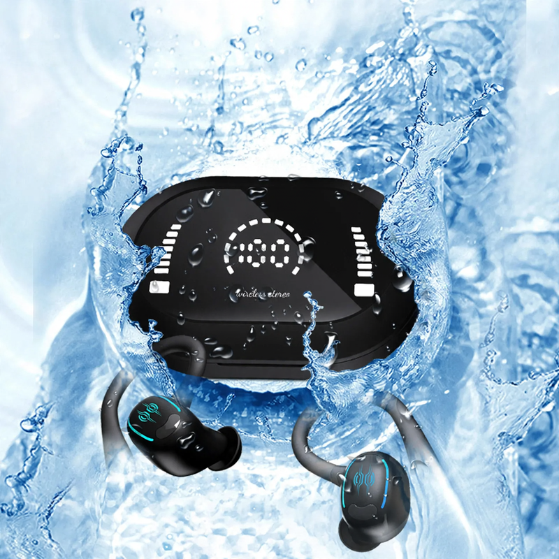 Wireless-Bluetooth-Ohrhörer mit HIFI-Klang und Display
