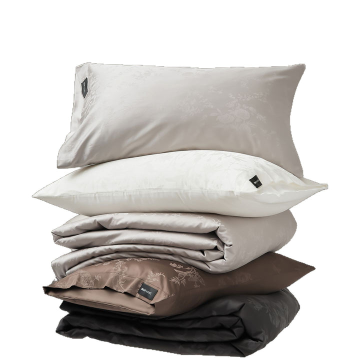 Tencel-Baumwoll-Bettwäsche-Set, kühlend, Jacquard