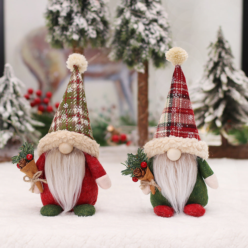 Weihnachts-Wichtel mit Geschenk