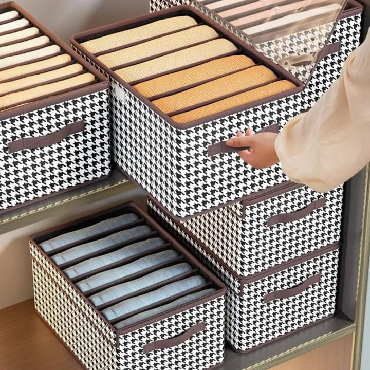 Faltbarer Jeans-Organizer | Für den Kleiderschrank