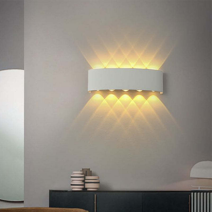 Outdoor wasserdichte Aluminium LED Wandleuchte