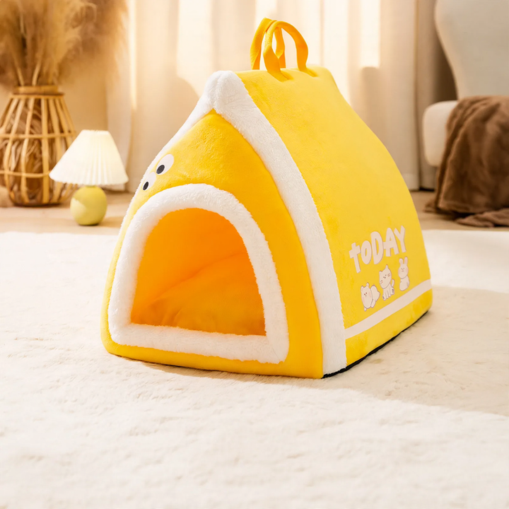Katzen- und Hundebett Toast-Design, tragbar