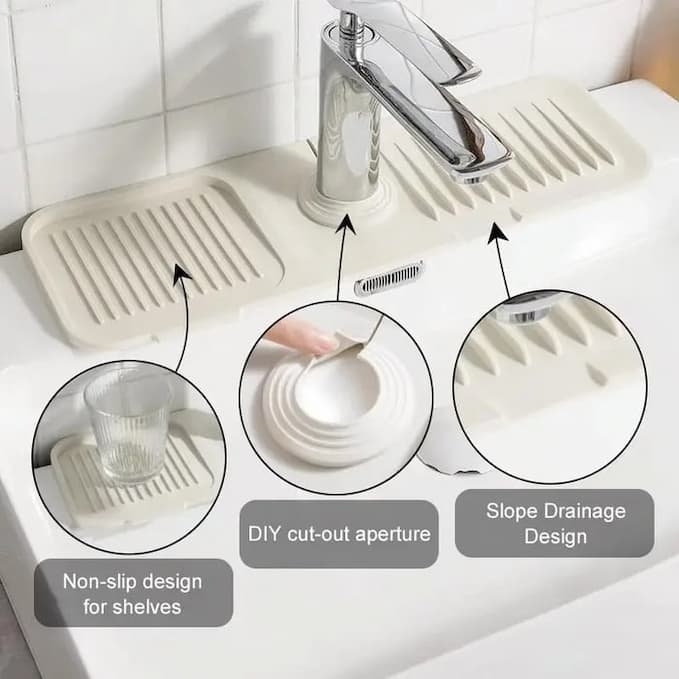 PowerSplashGuard — Endlich trockene Arbeitsflächen und eine Küche, die strahlt vor Sauberkeit | Karnz