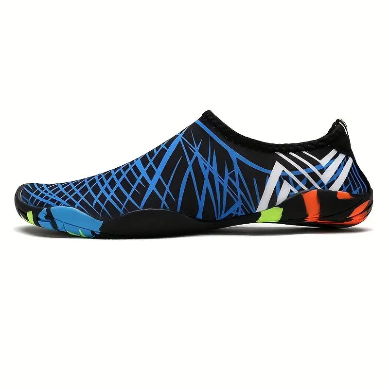 Karnz | Herren Wasserschuhe mit rutschfester Sohle, ideal für Strandaktivitäten