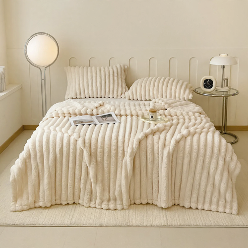 Milchfaser-Decke, nordischer Stil, extra dick