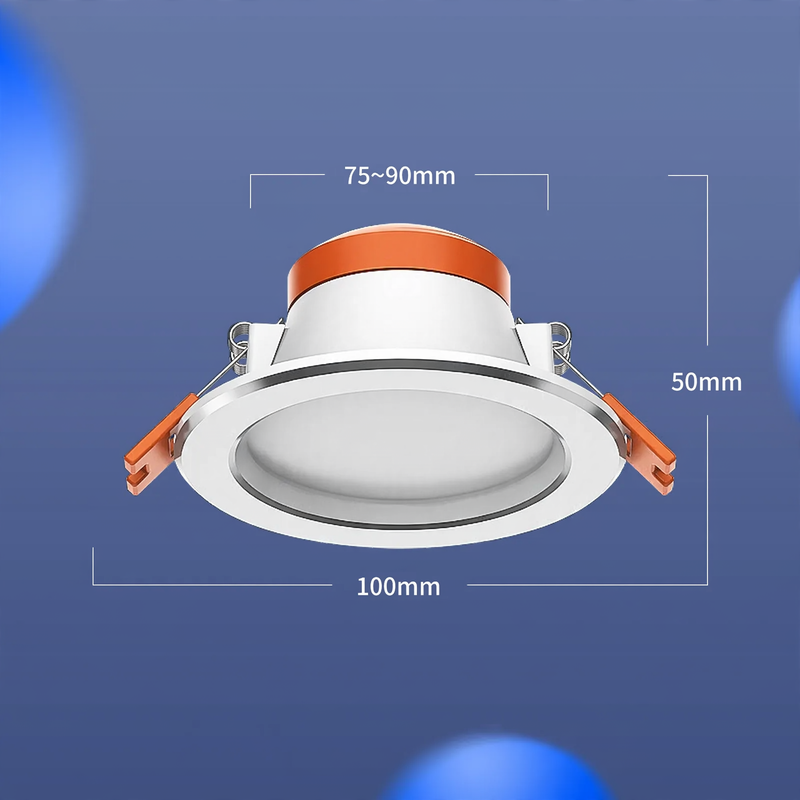 Einbau-Deckenleuchte LED, 75–90 mm