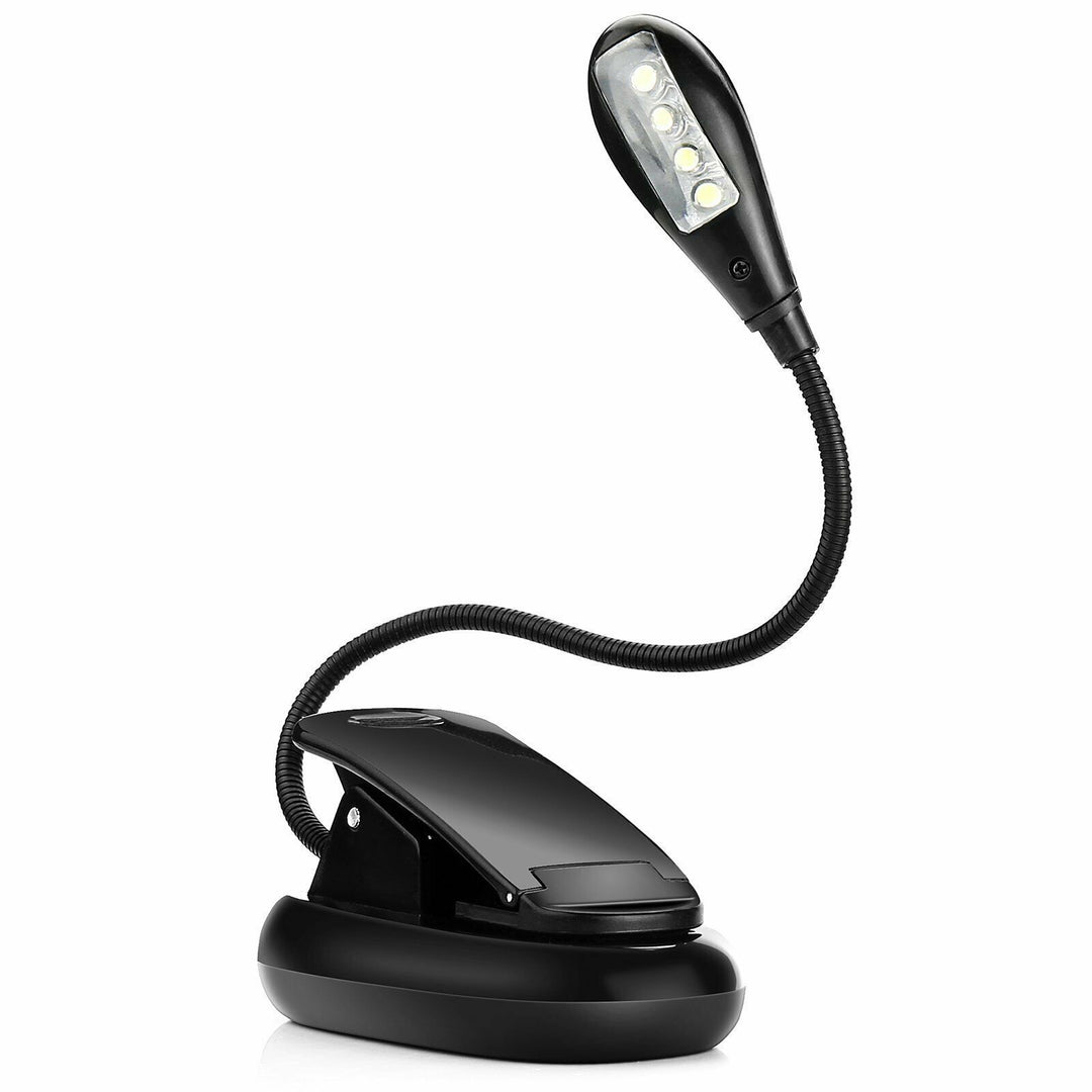 Kompakte LED-Klemmleuchte für Studium und Alltag