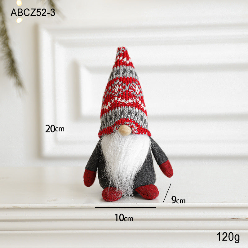 Weihnachts-Wichtel, Hängefigur aus Stoff