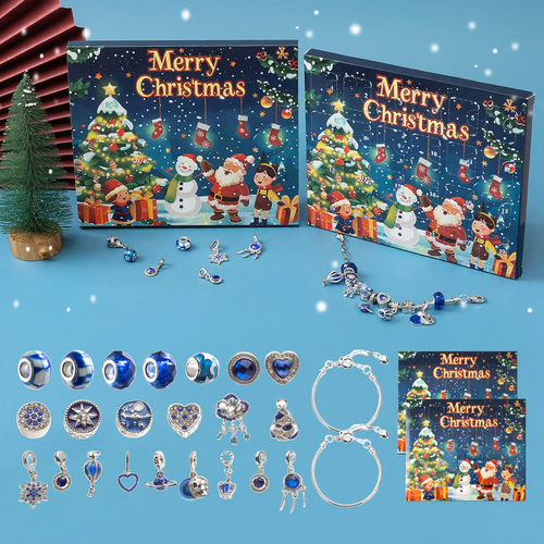 Weihnachts-Schmuck-Adventskalender mit Überraschungen
