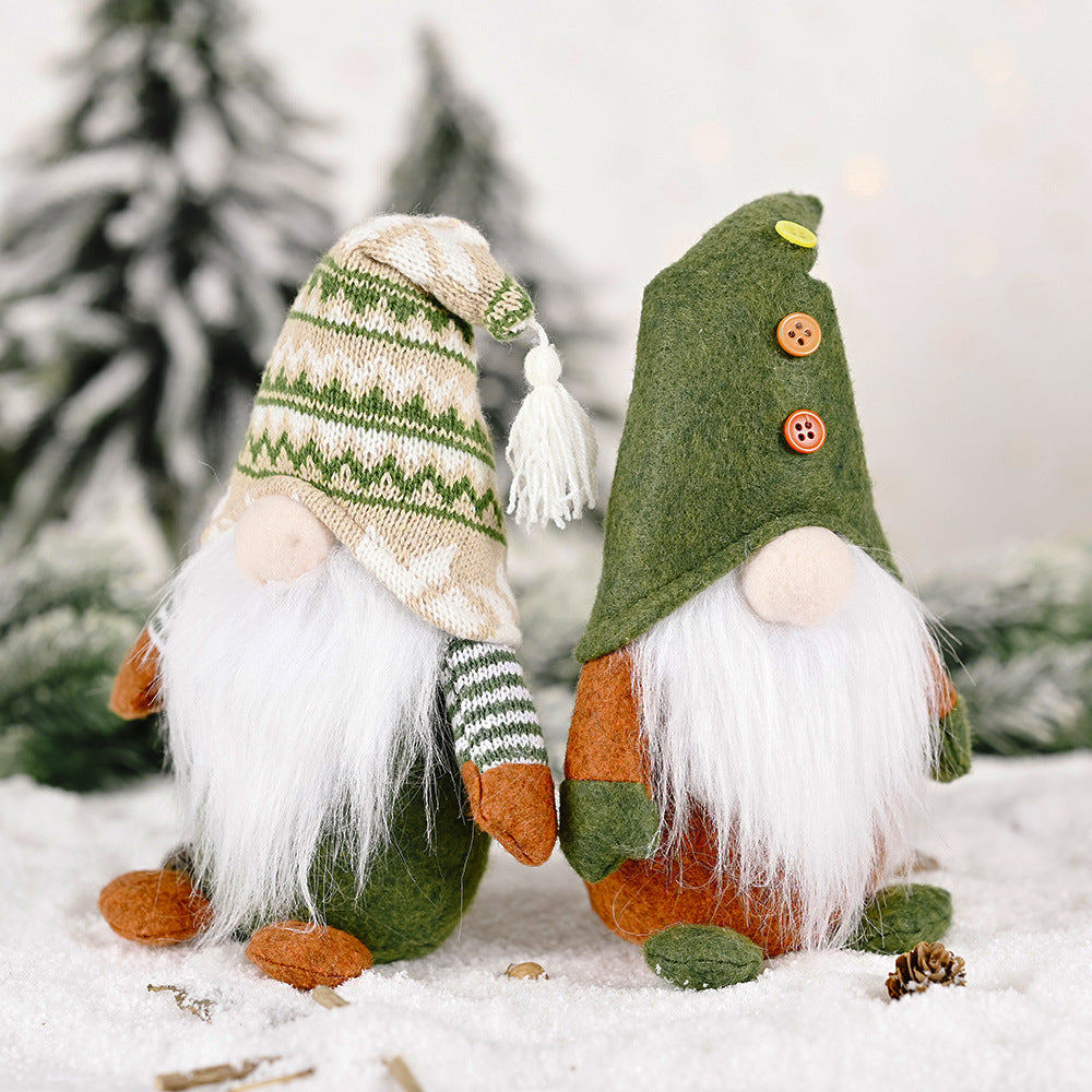 Dekorative Wichtelfigur aus Vliesstoff