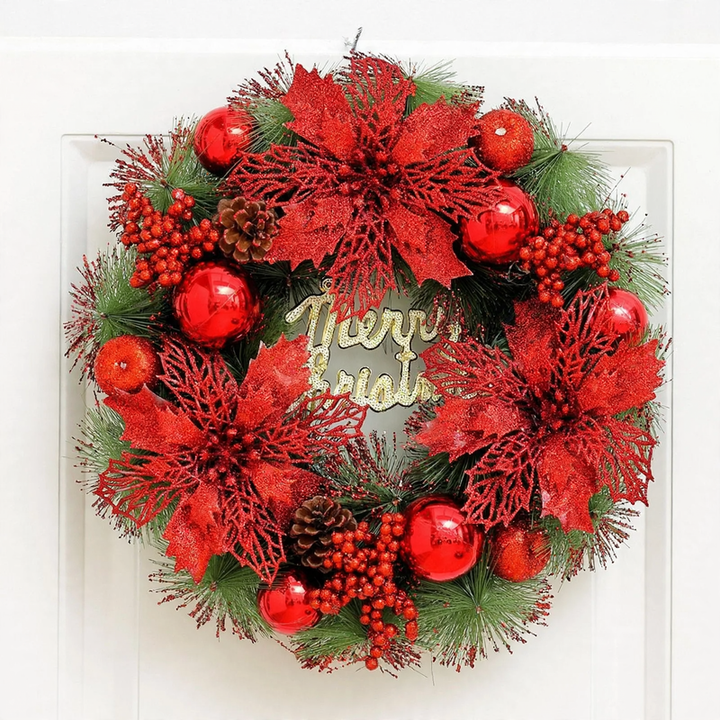 Weihnachtskranz mit Beleuchtungsoption