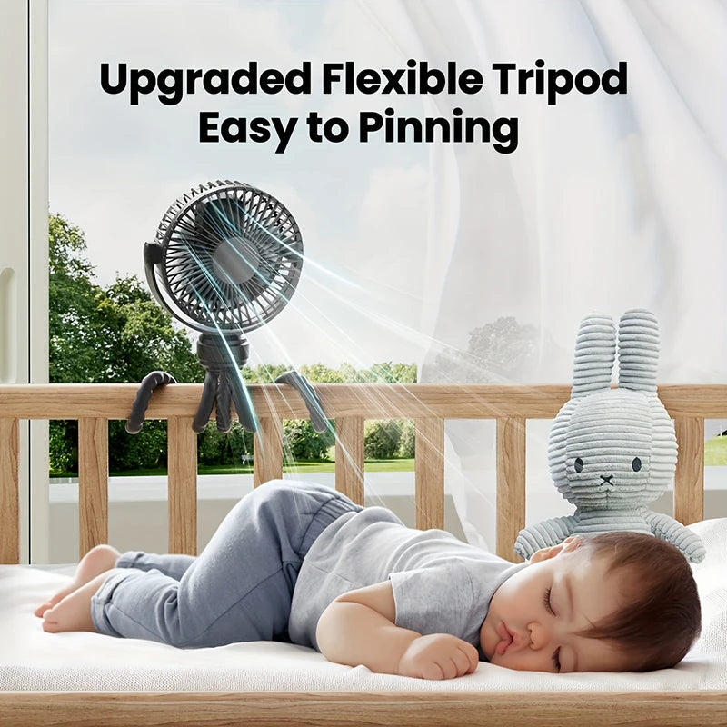 Mini tragbarer Kinderwagen Ventilator | Karnz