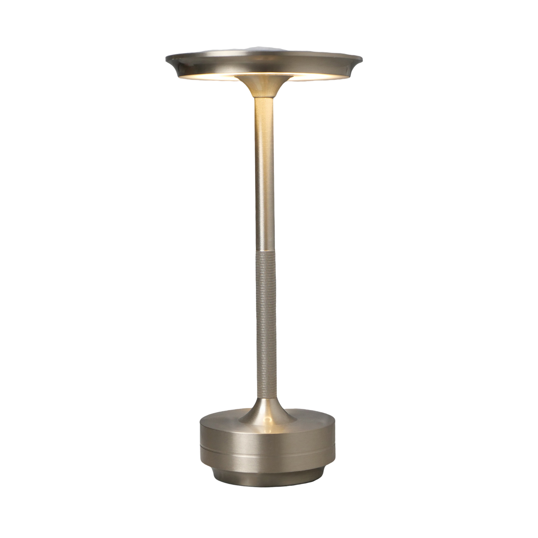 Aluminium wiederaufladbare Touch-Dimmer-Tischlampe | Karnz