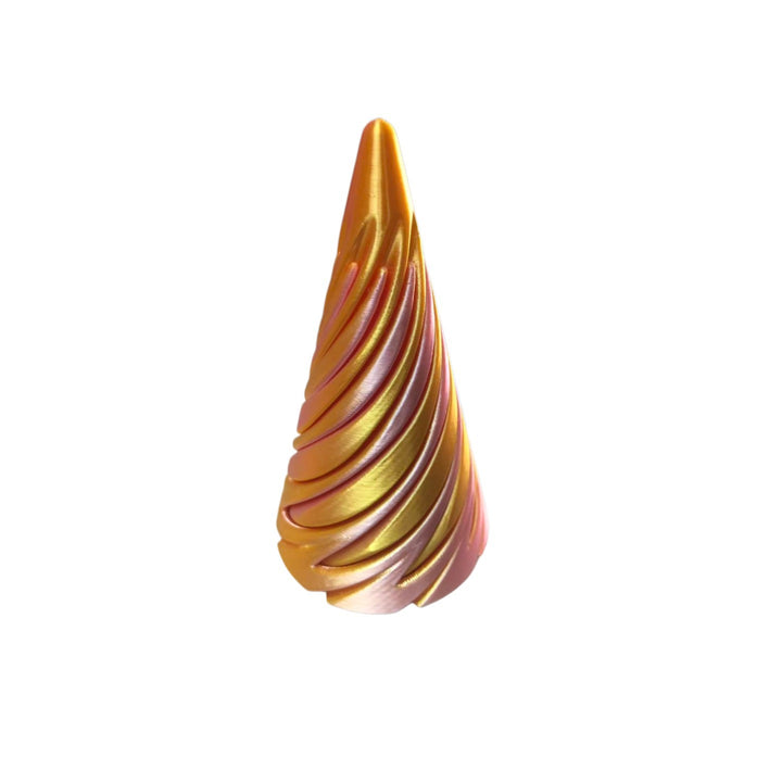 3D-gedrucktes Spiral-Pyramiden-Spielzeug