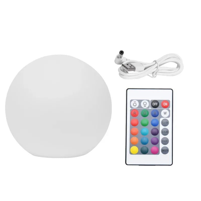Wasserdichte Solar-Gartenkugellampen – RGB-LED-Beleuchtung für den Außenbereich