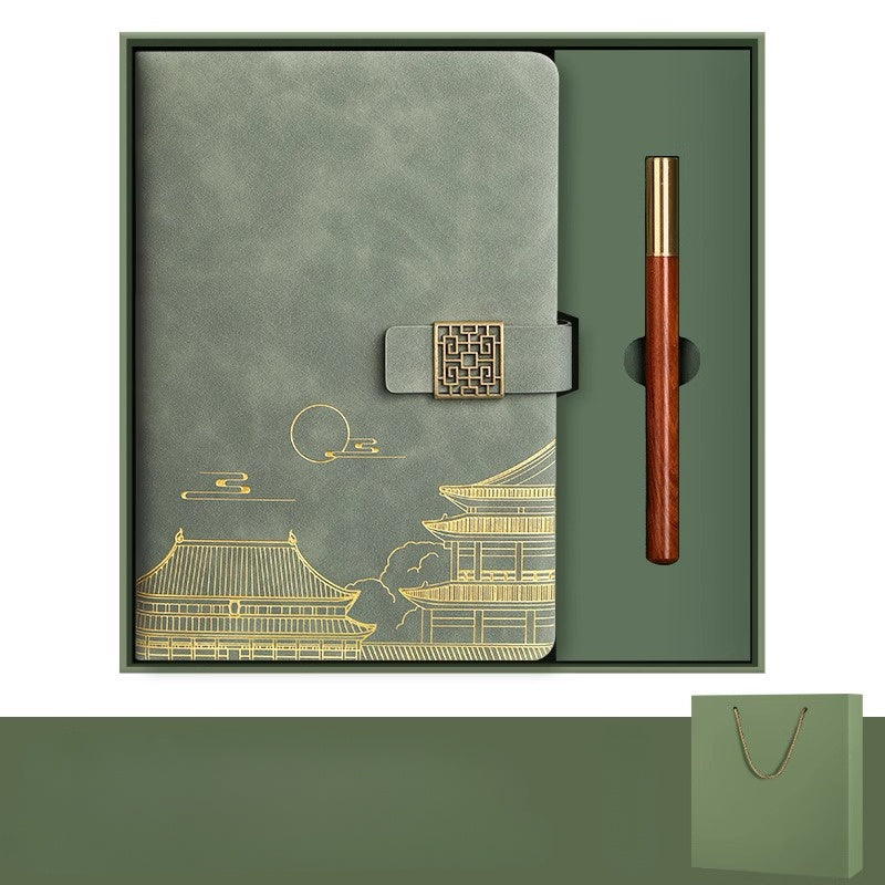 Imperia Luxe Geschenkeset – Notizbuch, Thermosflasche und Stift in Geschenkbox | Karnz