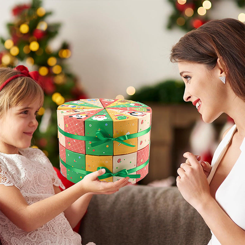 Weihnachts-Geschenkboxen für Adventskalender