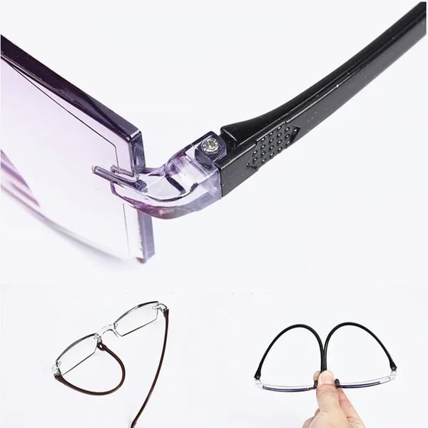 Neue Saphir-Lesebrille mit hoher Härte, Blaulichtfilter und doppelter Nutzungsmöglichkeit
