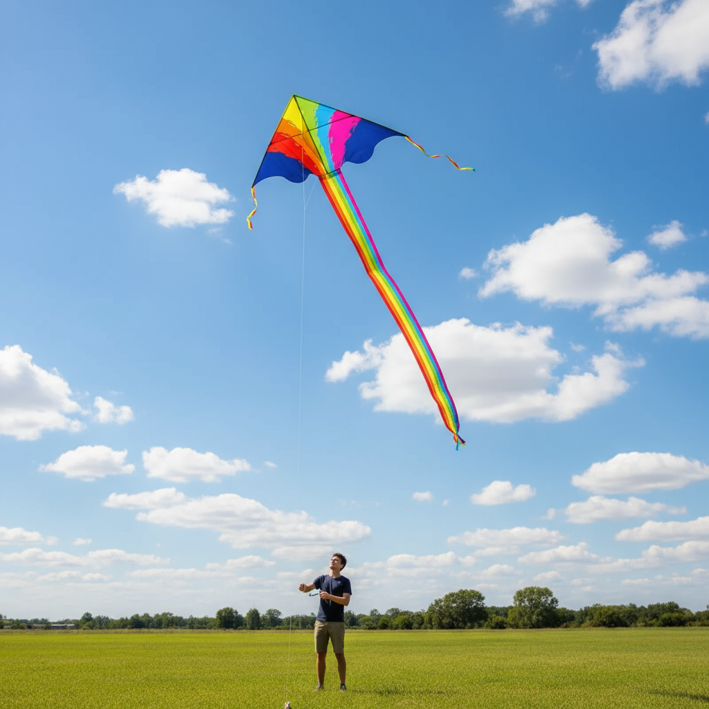 Karnz | Bunter Langschwanz Outdoor Regenbogen Drache