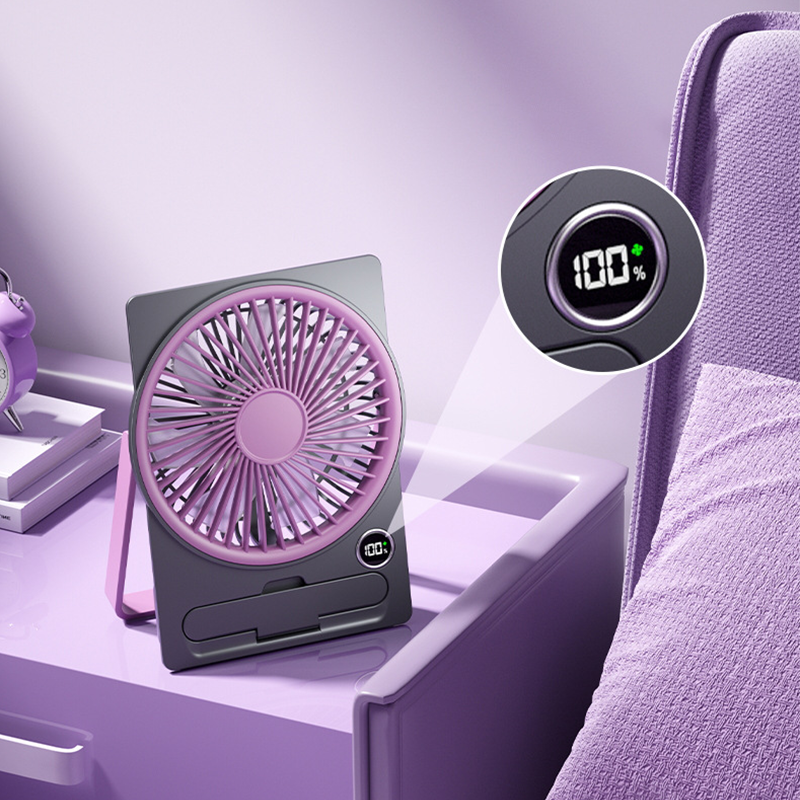 USB tragbarer Ventilator leise mit Batterie | Karnz