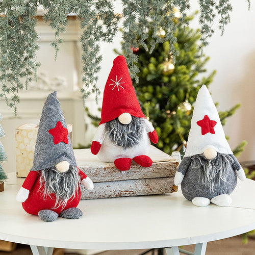Dekorative Zwergen-Puppe für die Weihnachtszeit