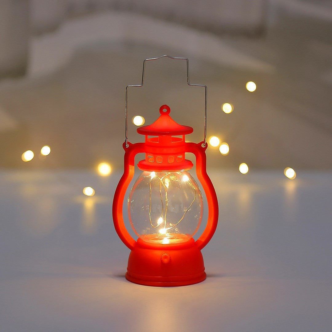 Dekorative LED-Laterne im Vintage-Stil