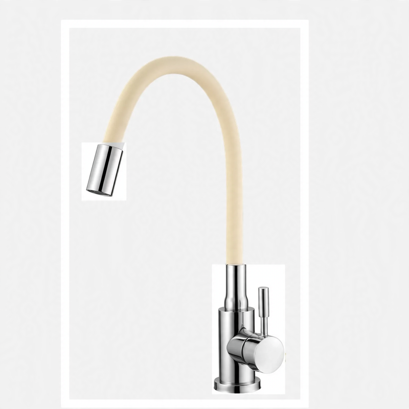 Küchenarmatur Edelstahl 304, Einhebel-Mischbatterie