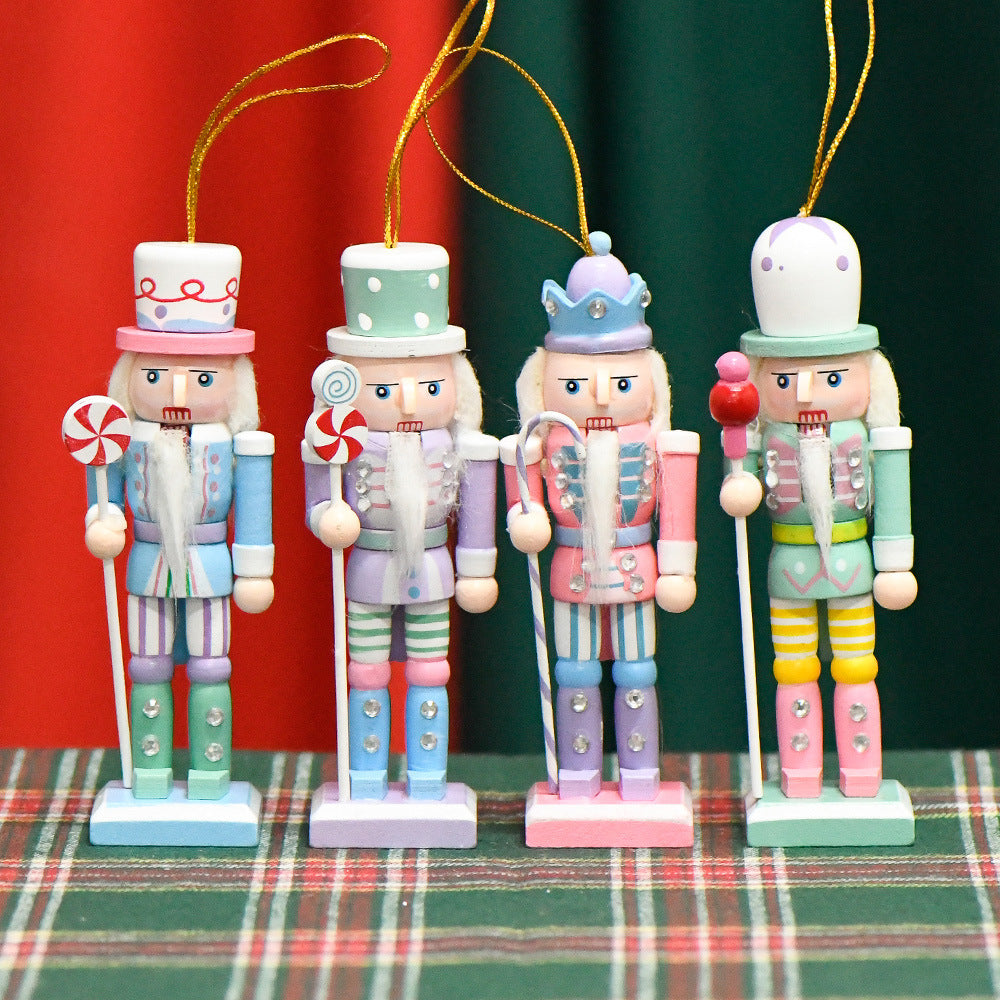 Nussknacker-Set im skandinavischen Stil, 13 cm
