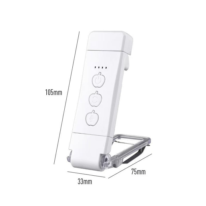 Mini-LED-Klemmleuchte, faltbar, USB-aufladbar