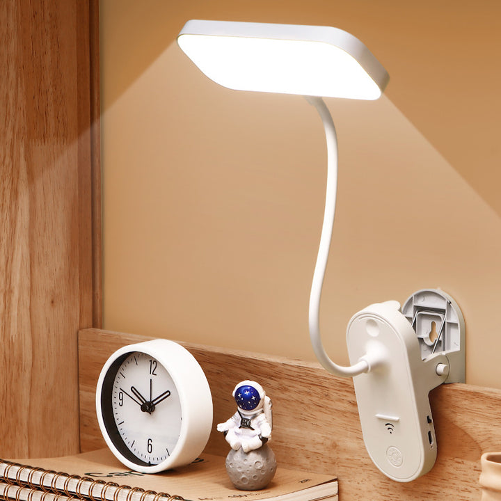 LED-Klemmleuchte für Schreibtisch und Bett, dimmbar
