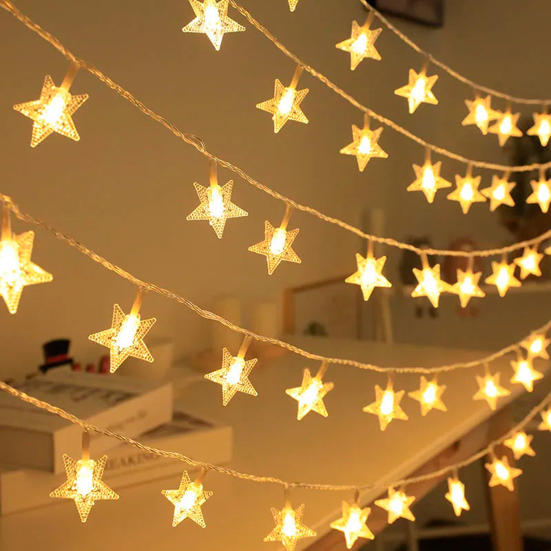 LED-Lichterkette für Innen- und Außenbereich