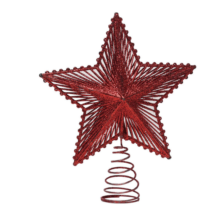 Leuchtende Weihnachtsbaum-Spitze