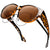 Übergroße Cat-Eye-Sonnenbrille UV400 Polarisiert | Karnz