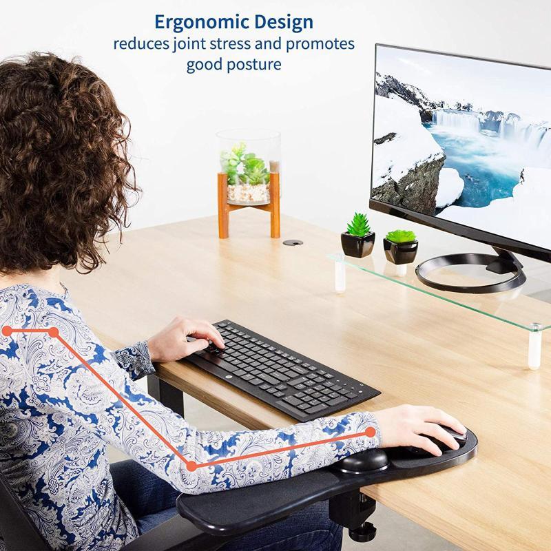 Ergonomische Armauflage mit Mauspad | Karnz