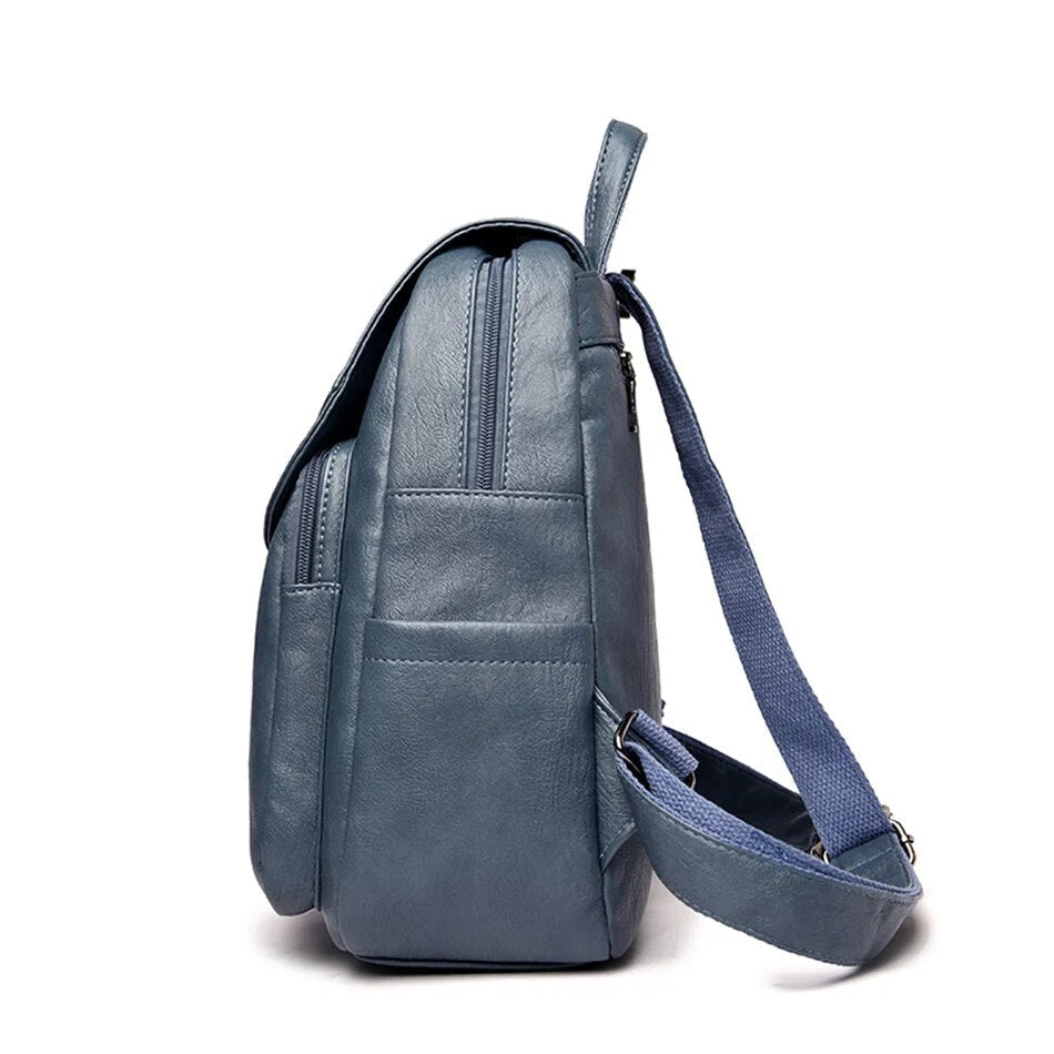 Sandsberg Leder Rucksack für Damen